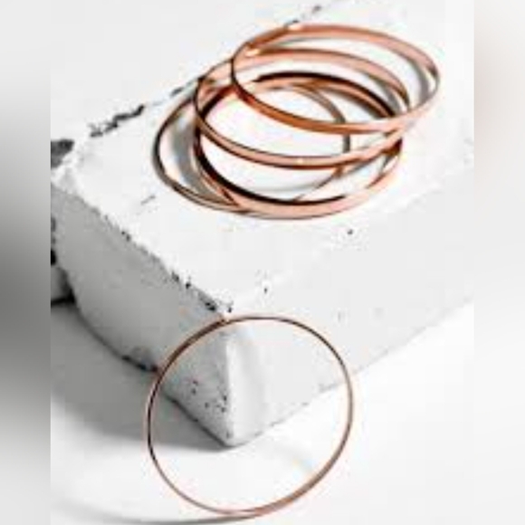 ONE TEASPOON ARM STACK BRACLET SILVER AND ROSE GOLD - Picture 2 of 3